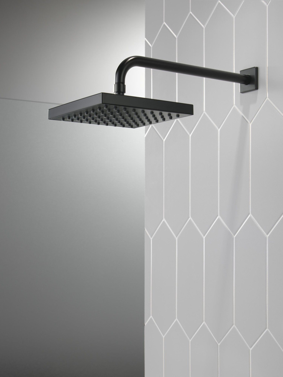 Delta 52841-BL Universal Showering Components Raincan Single Setting Showerhead, Matte Black