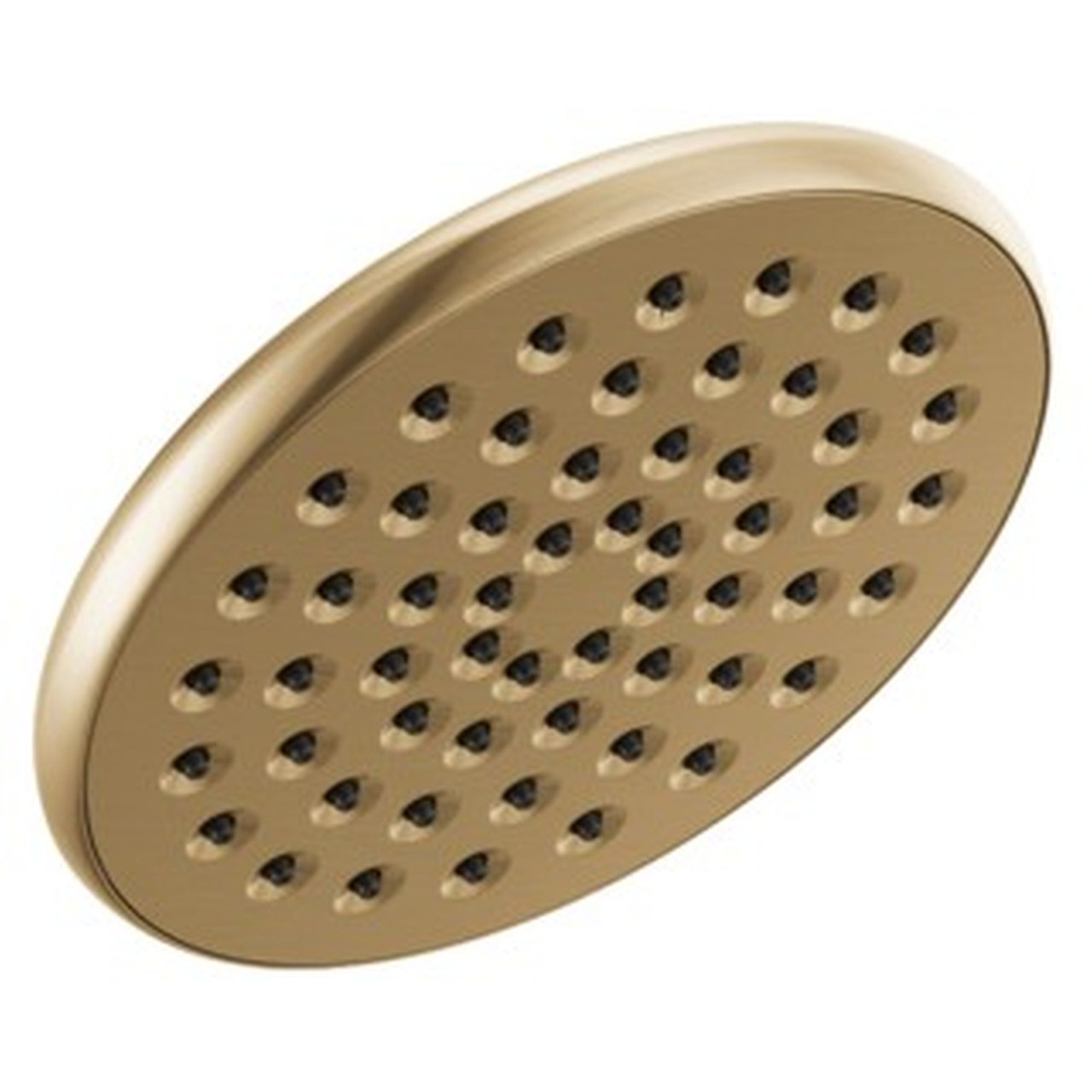 52433-CZ Universal Showering Components Single-Setting Raincan Shower Head, Champagne Bronze