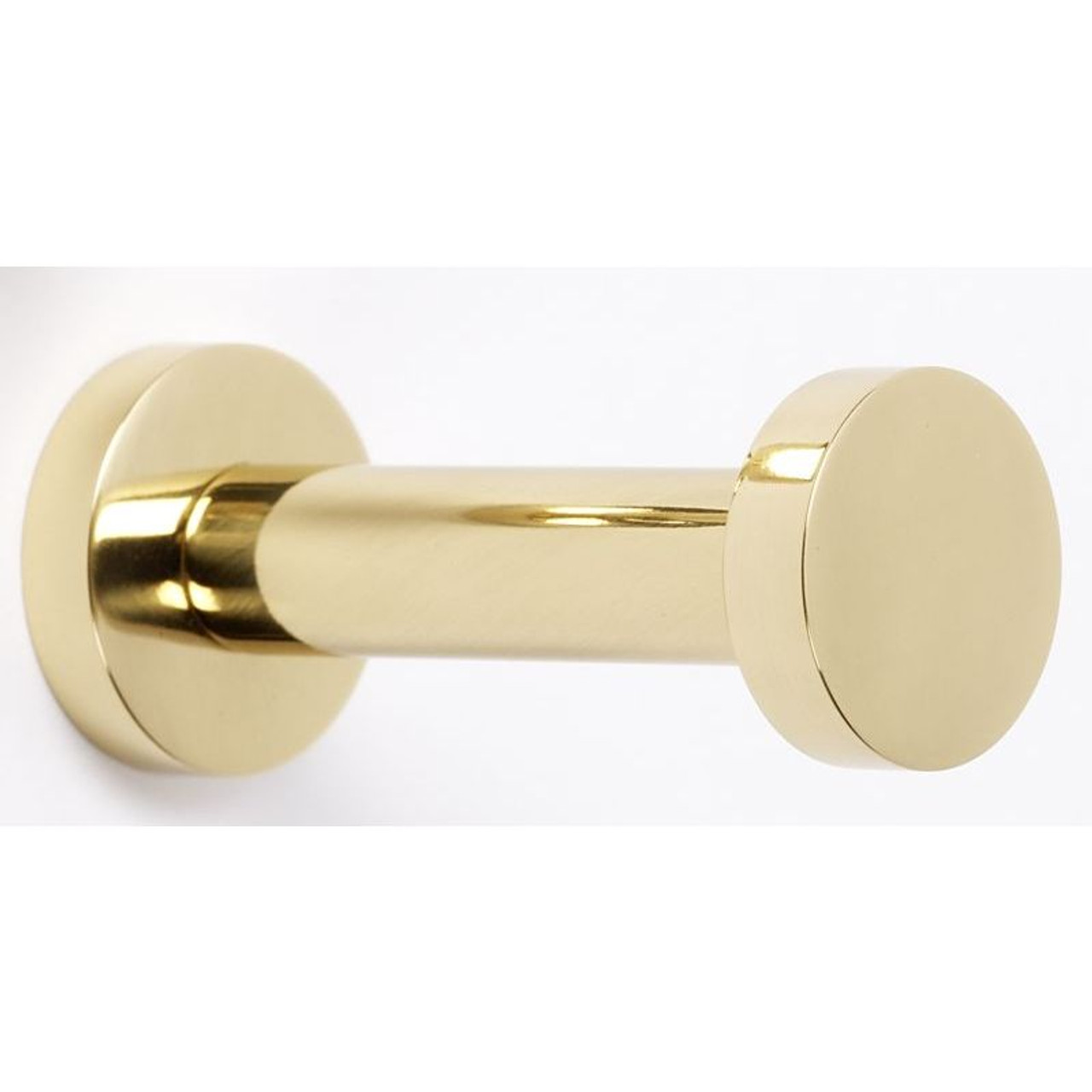 Alno Euro A8981-PB Modern Robe Hook in Polished Brass