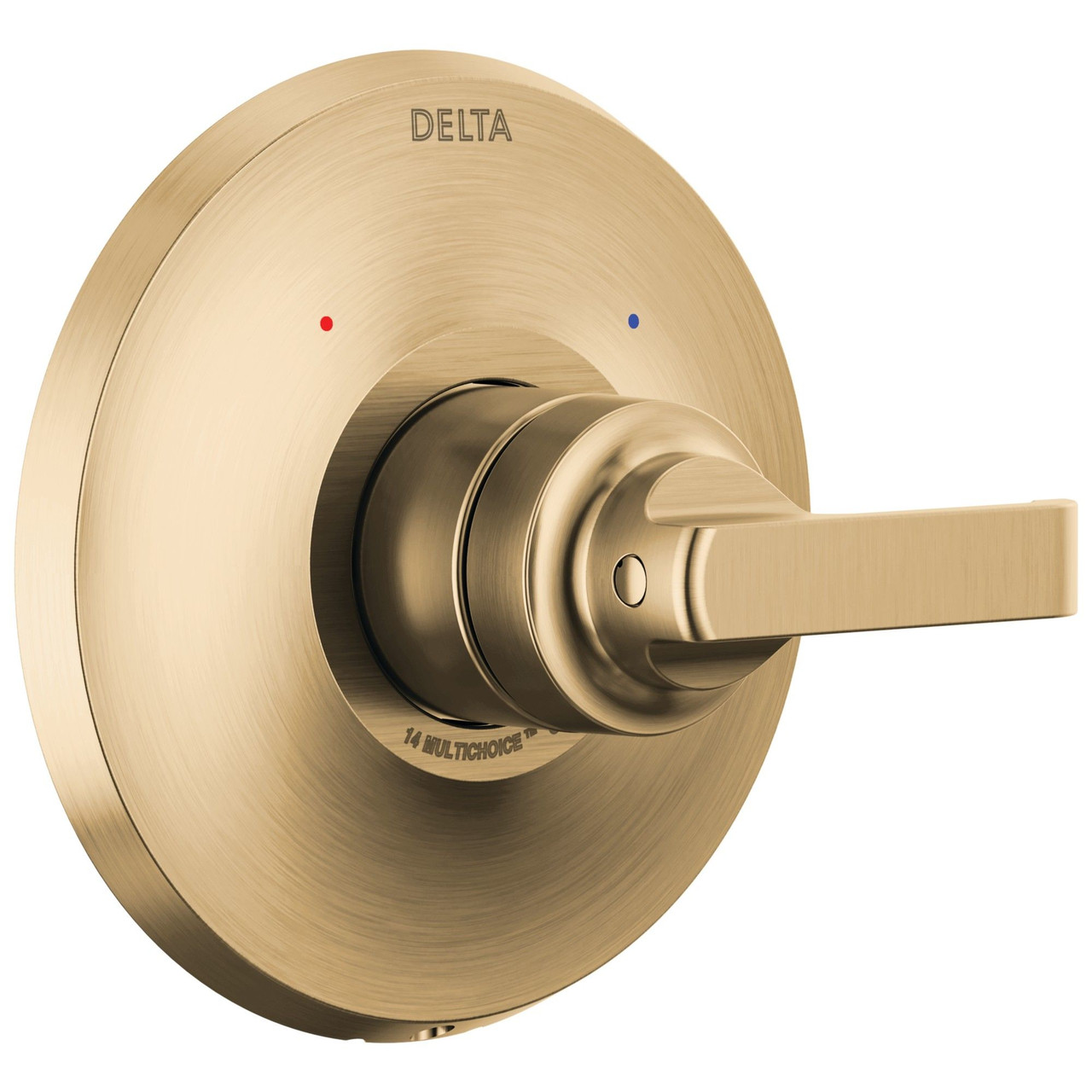T14089-CZ-PR Tetra 14 Series Valve Only Trim, Lumicoat Champagne Bronze