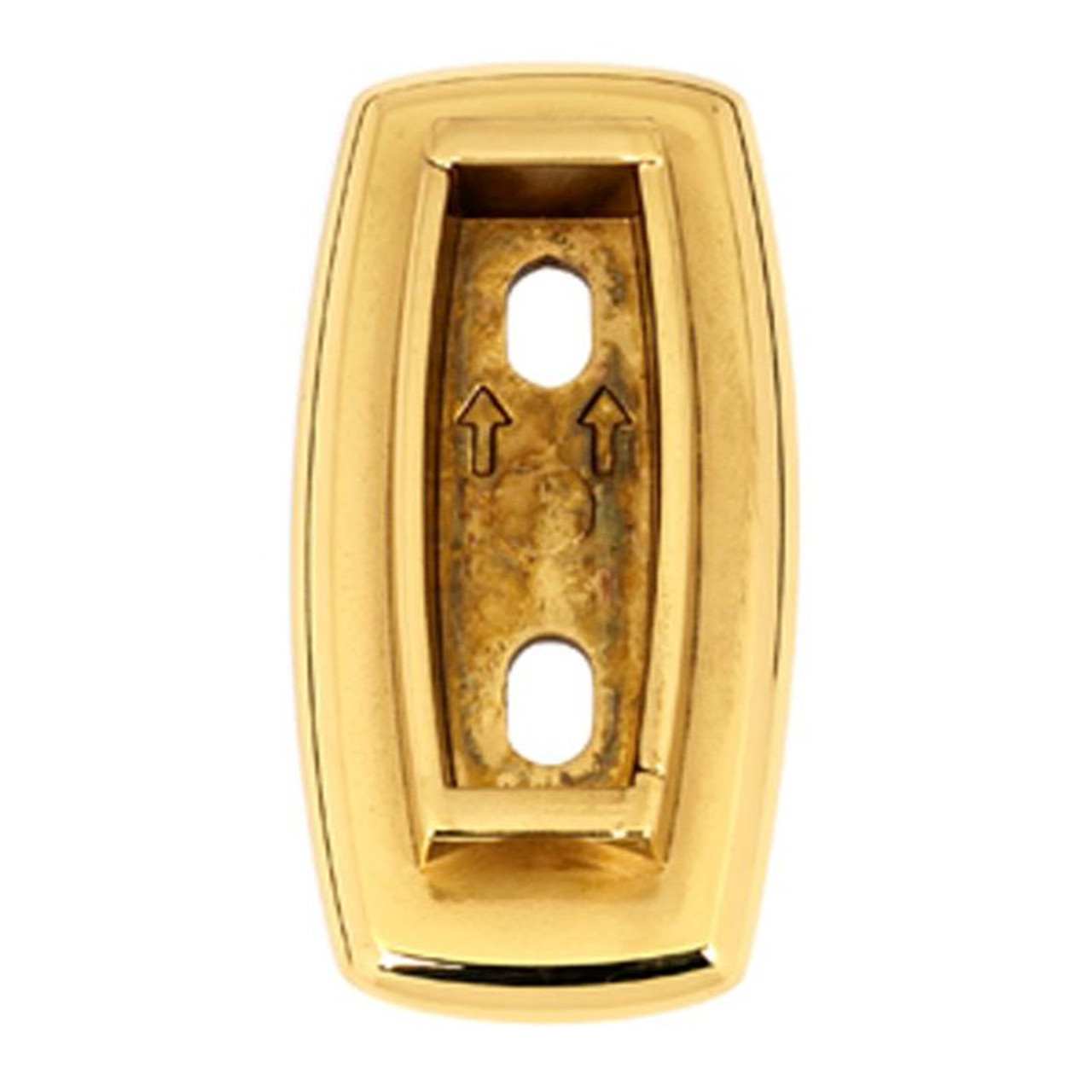 Alno Euro A8989-PB Base Plate Modern in Polished Brass
