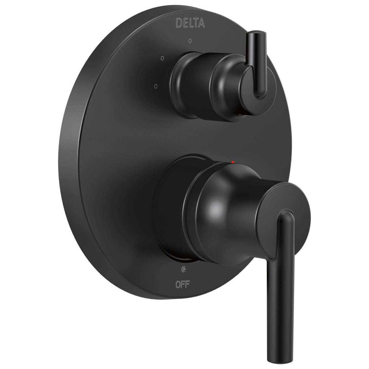 T24859-BL Trinsic Contemporary Monitor 14 Series Valve Trim with 3-Setting Integrated Diverter, Matte Black