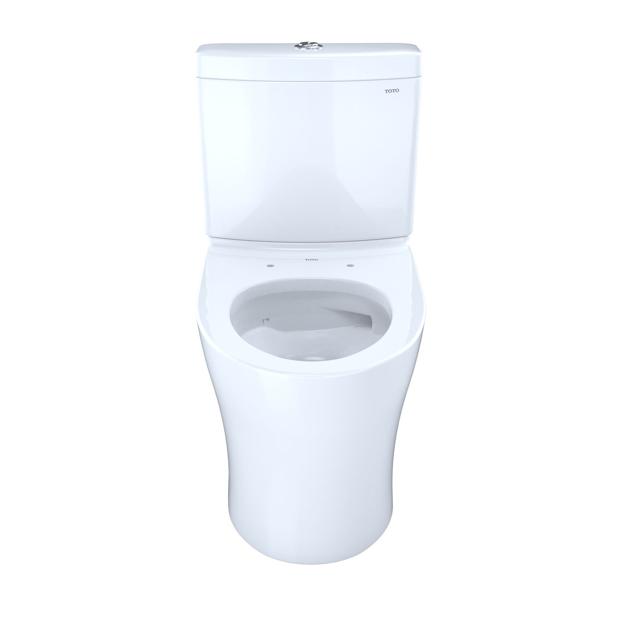 1.0 and 0.8 GPF Two-Piece Elongated Toilet with Dual Flush in Cotton 1.0 and 0.8 GPF Two-Piece Elongated Toilet with Dual Flush in Cotton