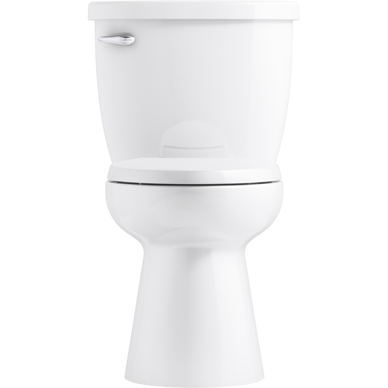 Brella Skirted Elongated 2PC Toilet, In White Brella Skirted Elongated 2PC Toilet, In White