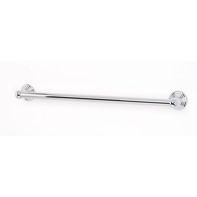 Alno Embassy A9022-24-PC Grab Bar Traditional in Polished Chrome