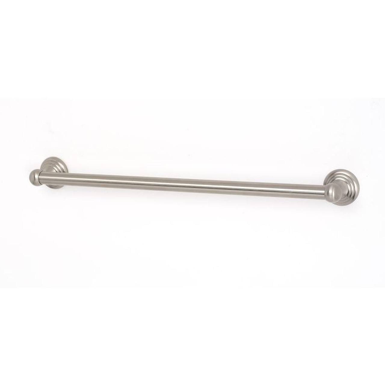 Alno Embassy A9022-24-SN Grab Bar Traditional in Satin Nickel