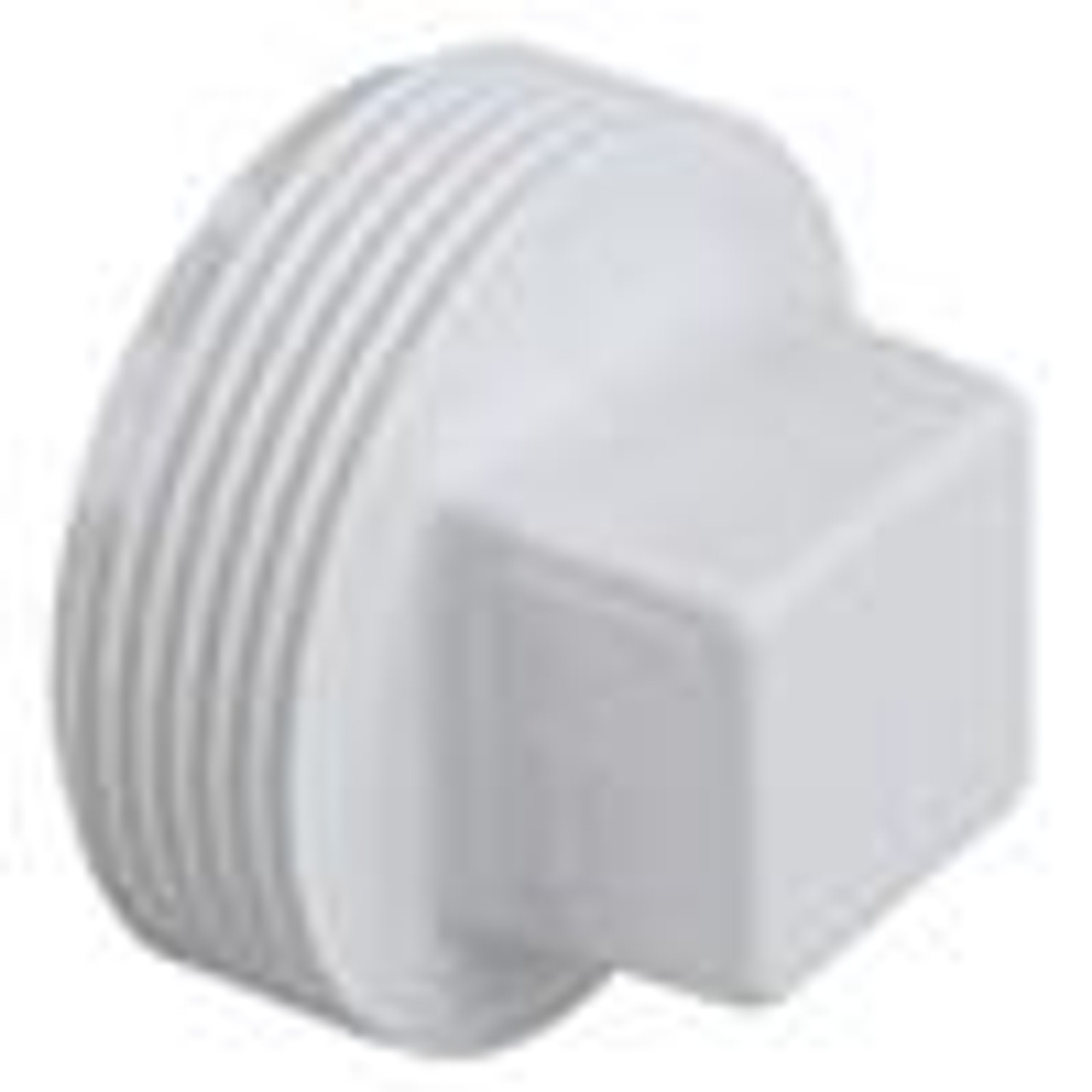 Nibco K177200-B100 Plug 1-1/2 PVC DWV Square Head MIPT"  - Box of 100