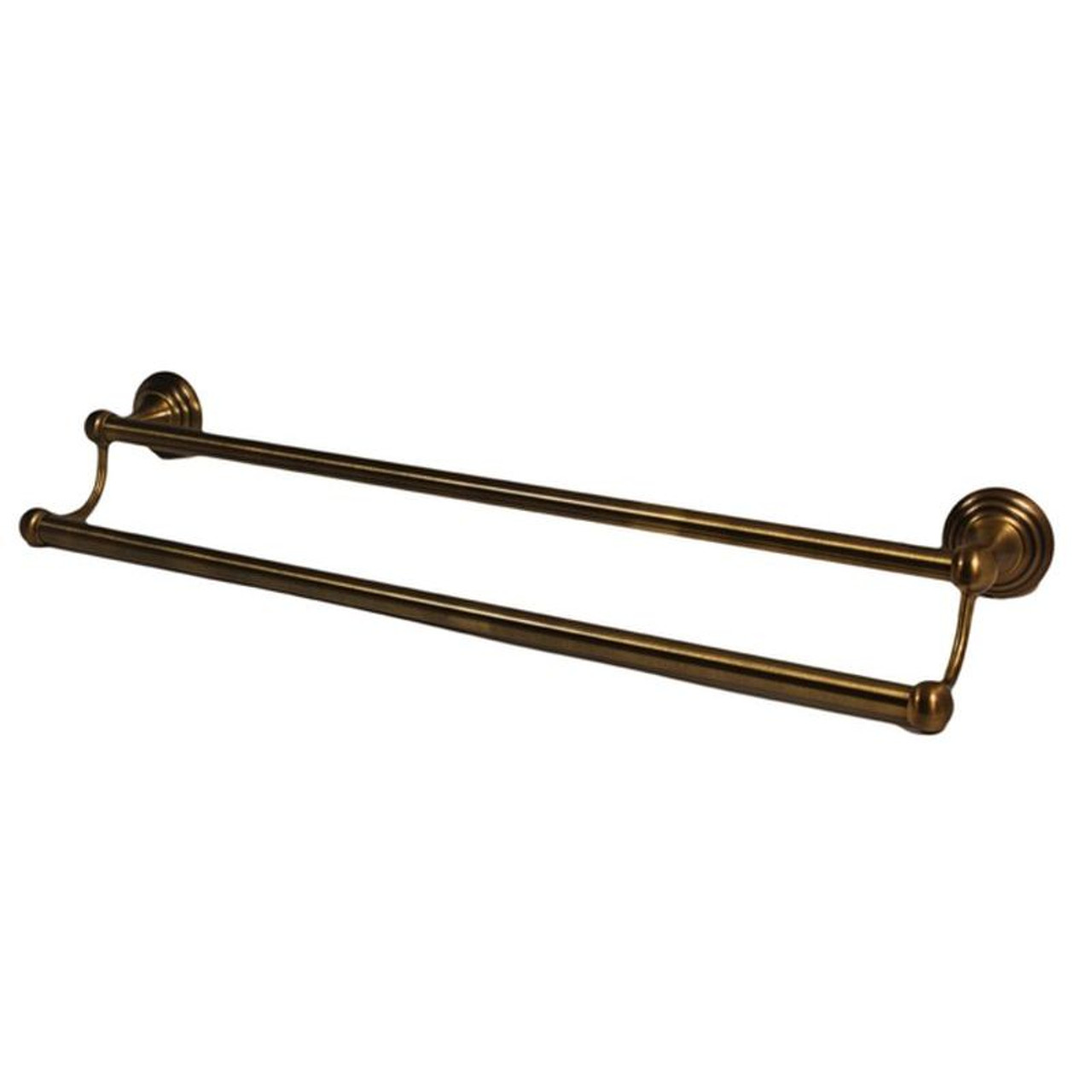 Alno Embassy A9025-24-AE Double Towel Bar Traditional in Antique English