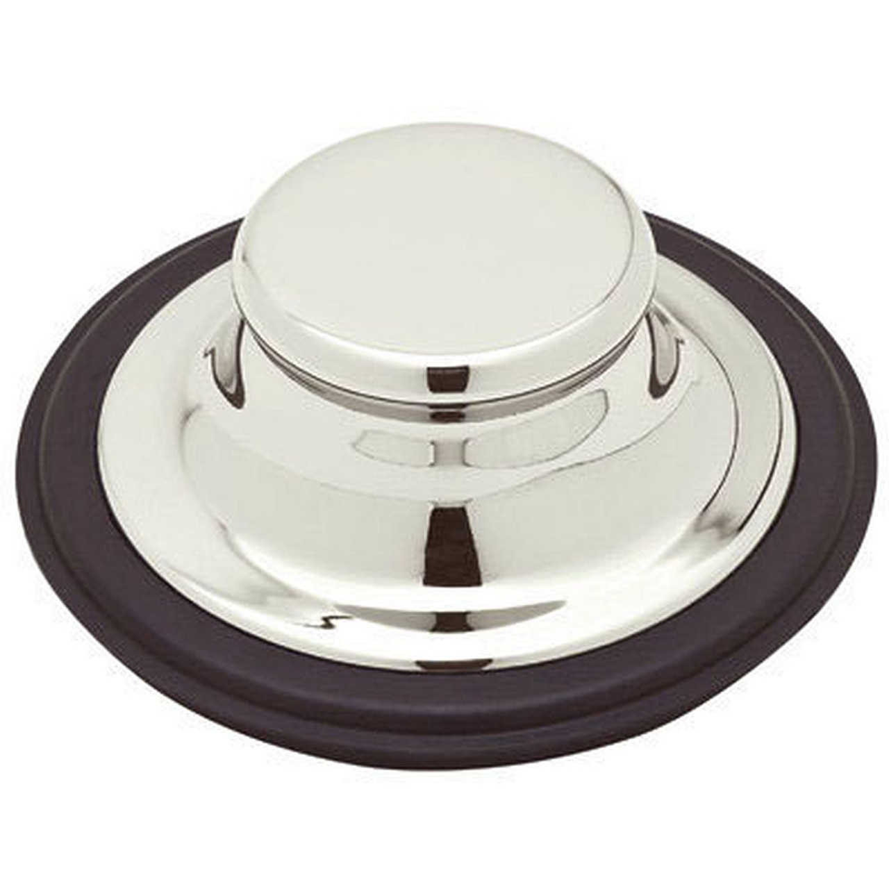 Disposal Stopper in Polished Nickel