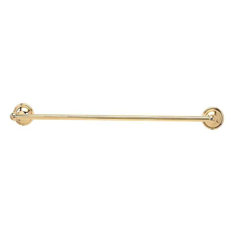 Alno Yale A9220-24-PB Towel Bar Traditional in Polished Brass