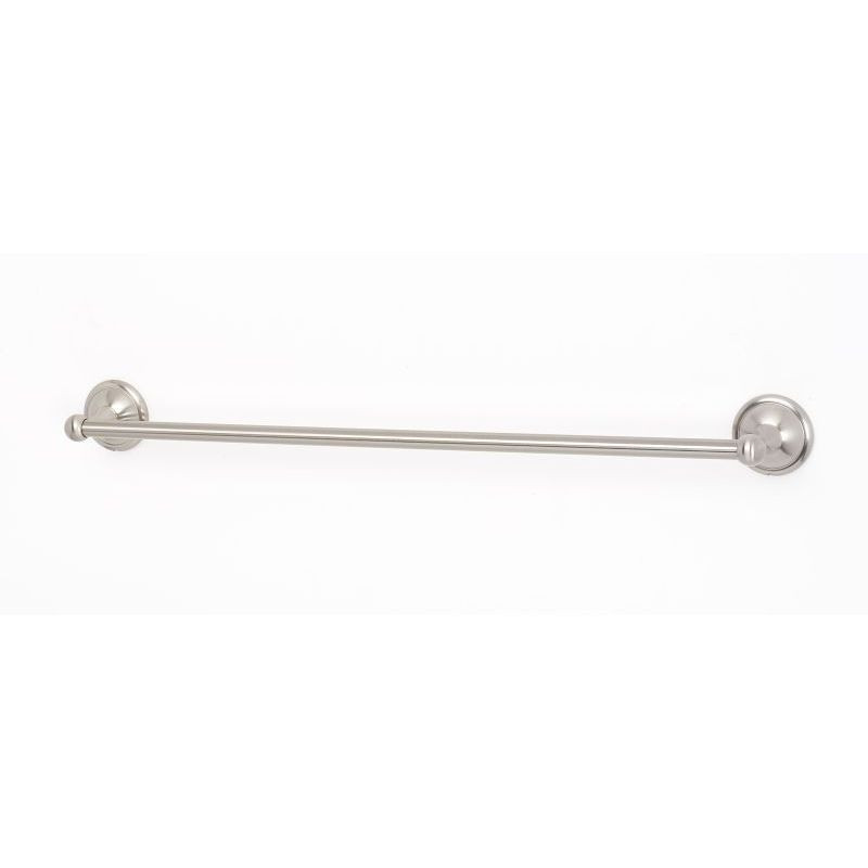 Alno Yale A9220-24-SN Towel Bar Traditional in Satin Nickel