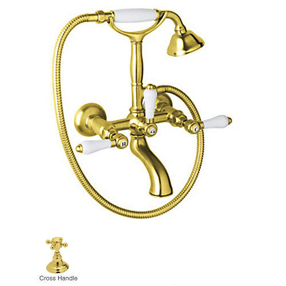 Rohl A1401XMIB Wall Mount Exposed Tub Filler Faucet in Inca Brass