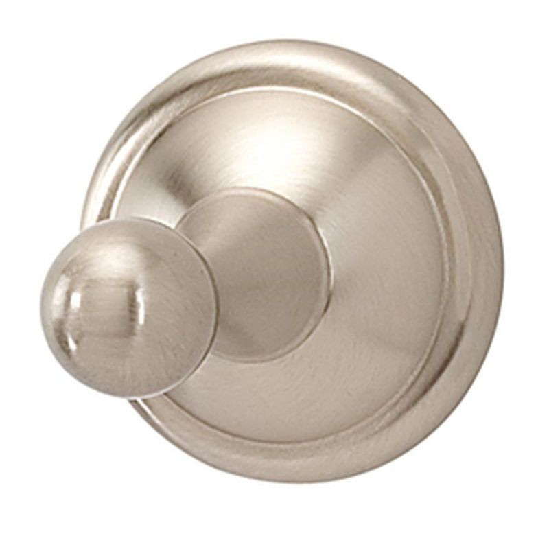 Alno Yale A9280-SN Robe Hook Traditional in Satin Nickel