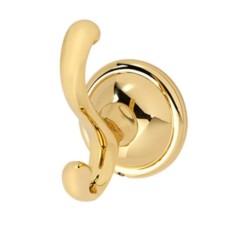Robe Hook Traditional in Polished Brass
