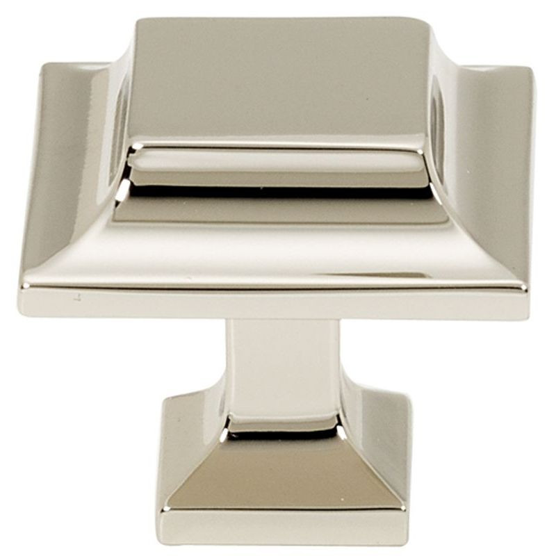 Alno Millennium A950-14-PN Knob Modern 1-1/4-in in Polished Nickel