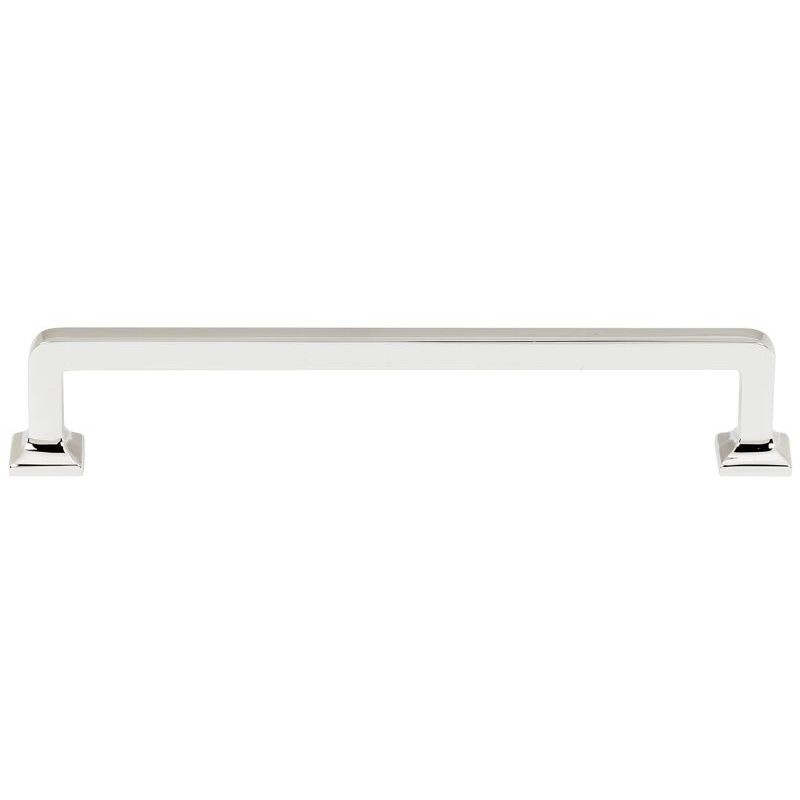 Alno Millennium A950-6-PN Modern Pull in Polished Nickel