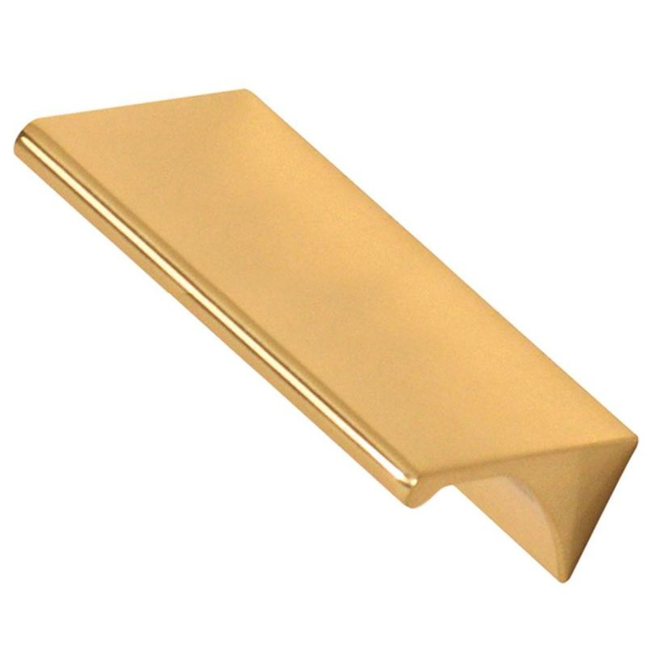 Alno A970-3-PB Tab Pull Modern in Polished Brass Alno A970-3-PB Tab Pull Modern in Polished Brass