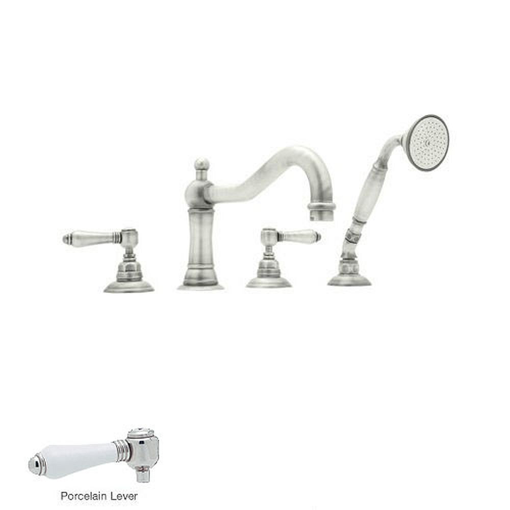 Rohl A1404LPPN Roman Tub Faucet in Polished Nickel