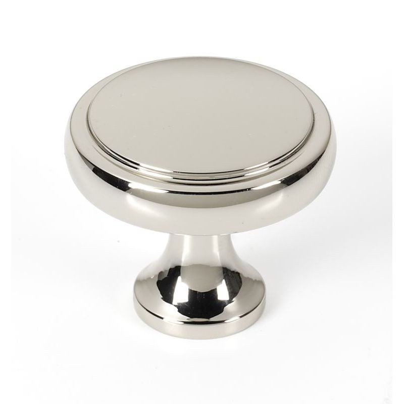 Knob Transitional 1-1/4-in in Polished Nickel