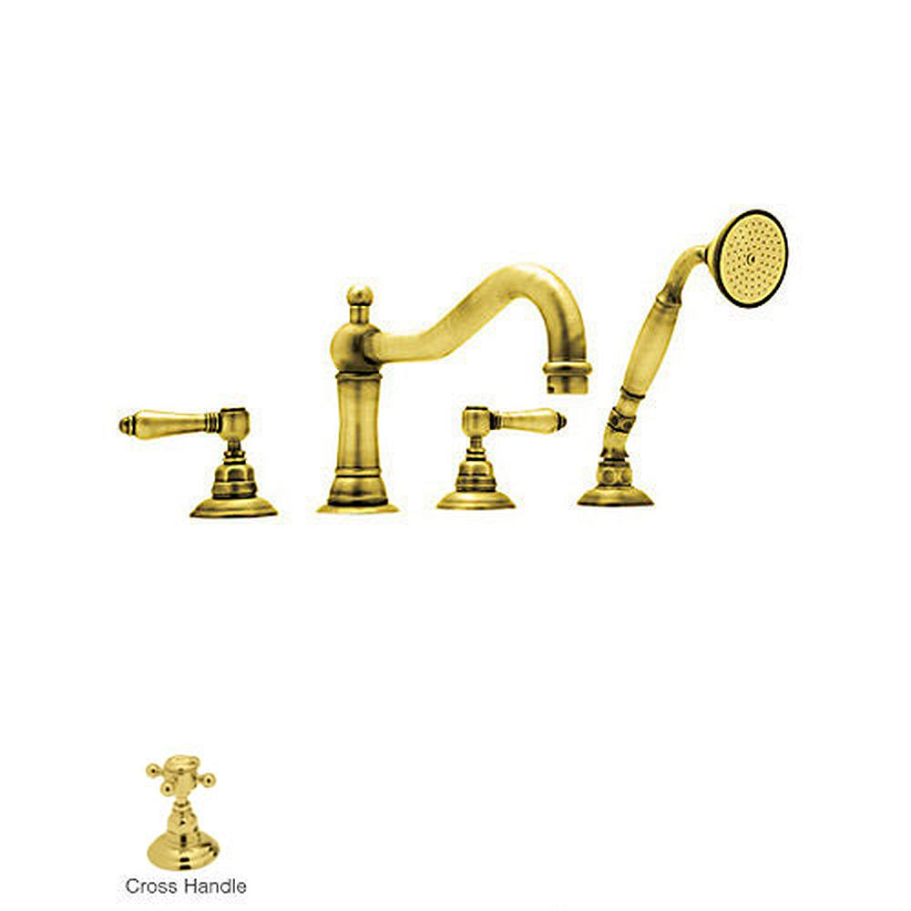 Rohl A1404XMIB Roman Tub Faucet in Inca Brass
