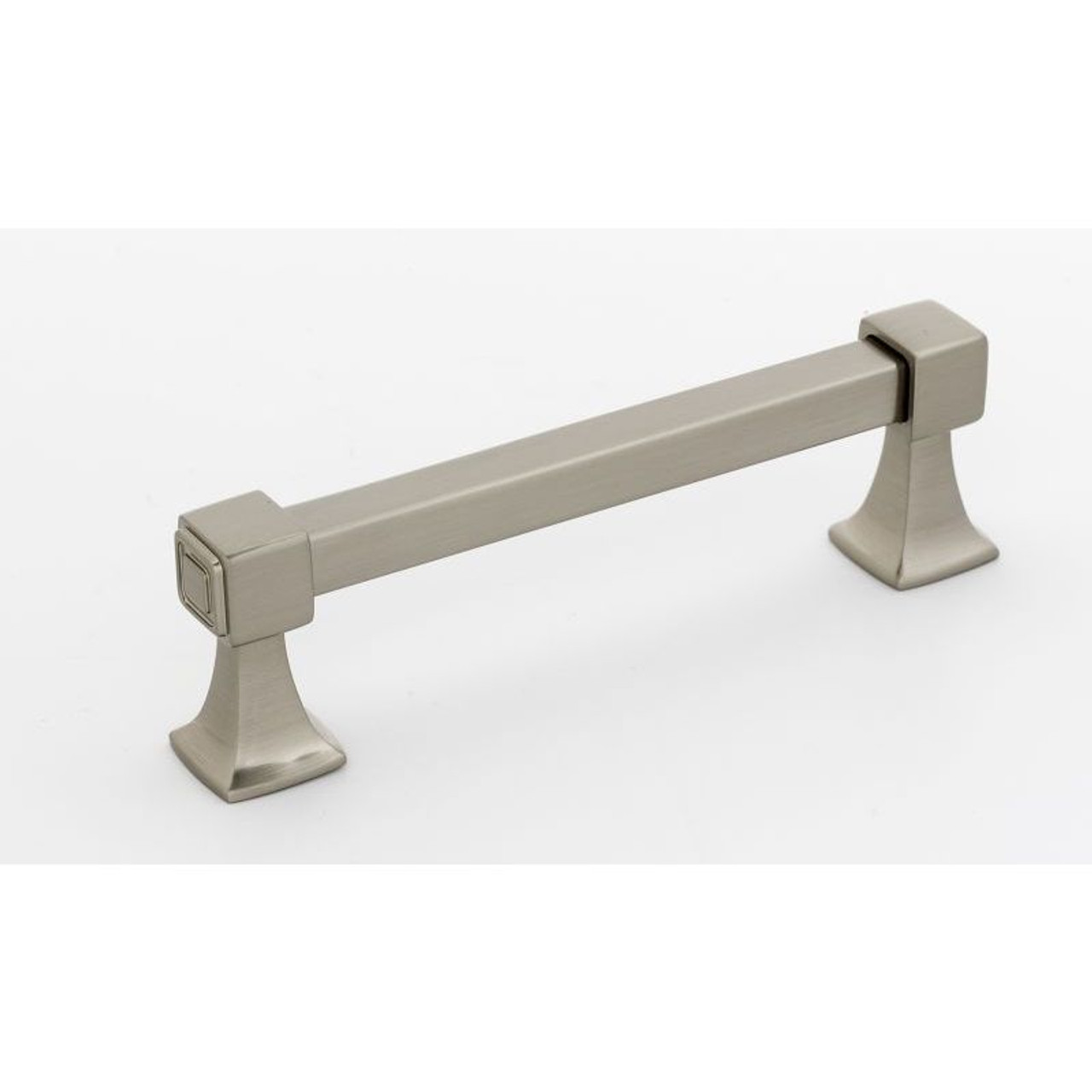 Alno Cube A985-4-SN Modern Pull in Satin Nickel