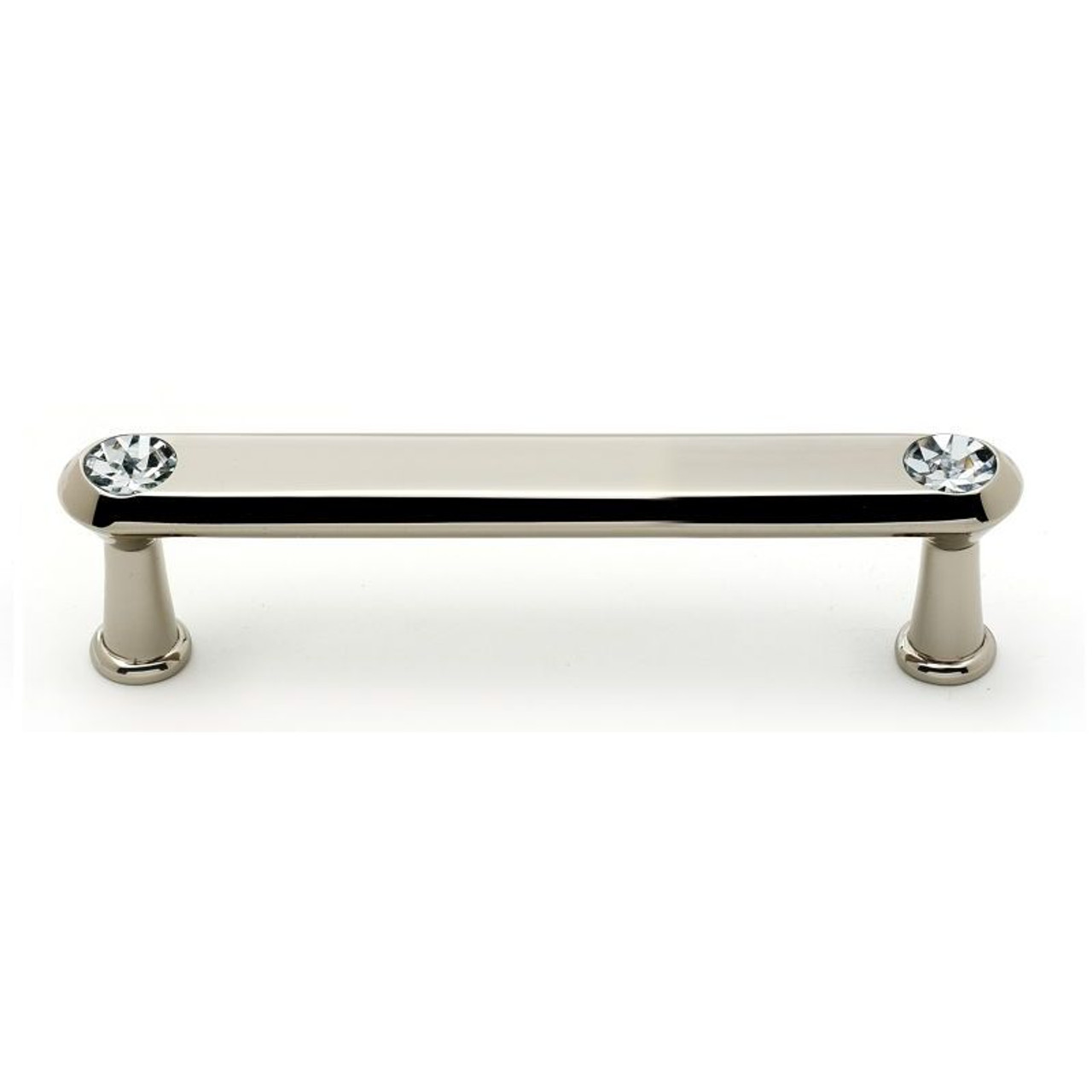 Alno Crystal C214-4-PN Pull Traditional in Polished Nickel