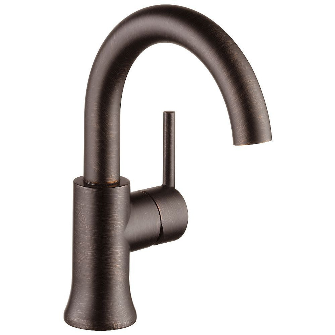 Delta 559HA-RB-DST Trinsic Single Handle High-Arc Lavatory Faucet in Venetian Bronze Finish, 1.2gpm Flow Rate