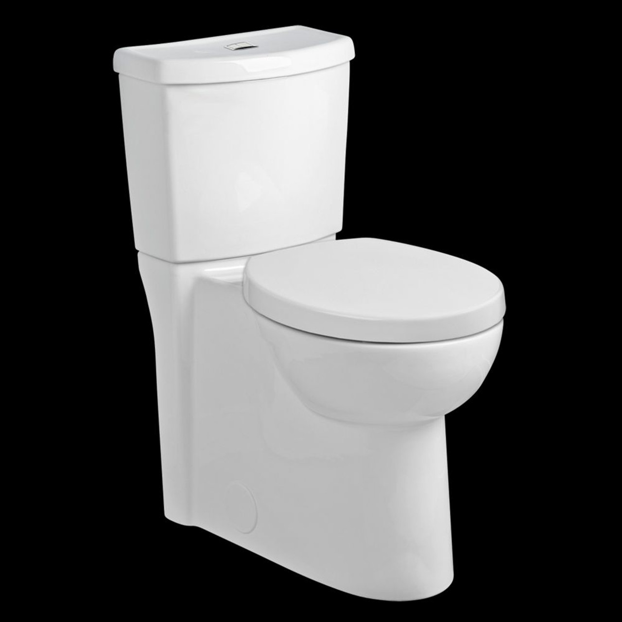 Dual Flush Right Height Elongated 1.1/1.6Gpf 2-Piece Toilet, in White