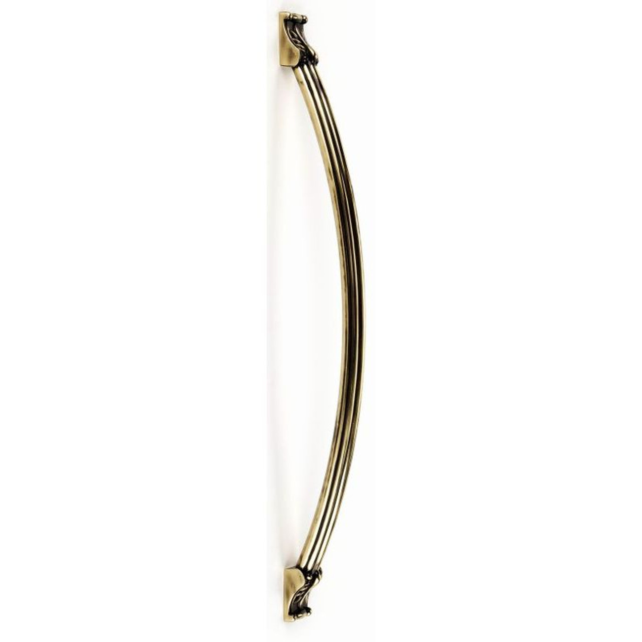 Alno Fiore D1476-18-PA Appliance Pull Traditional in Polished Antique