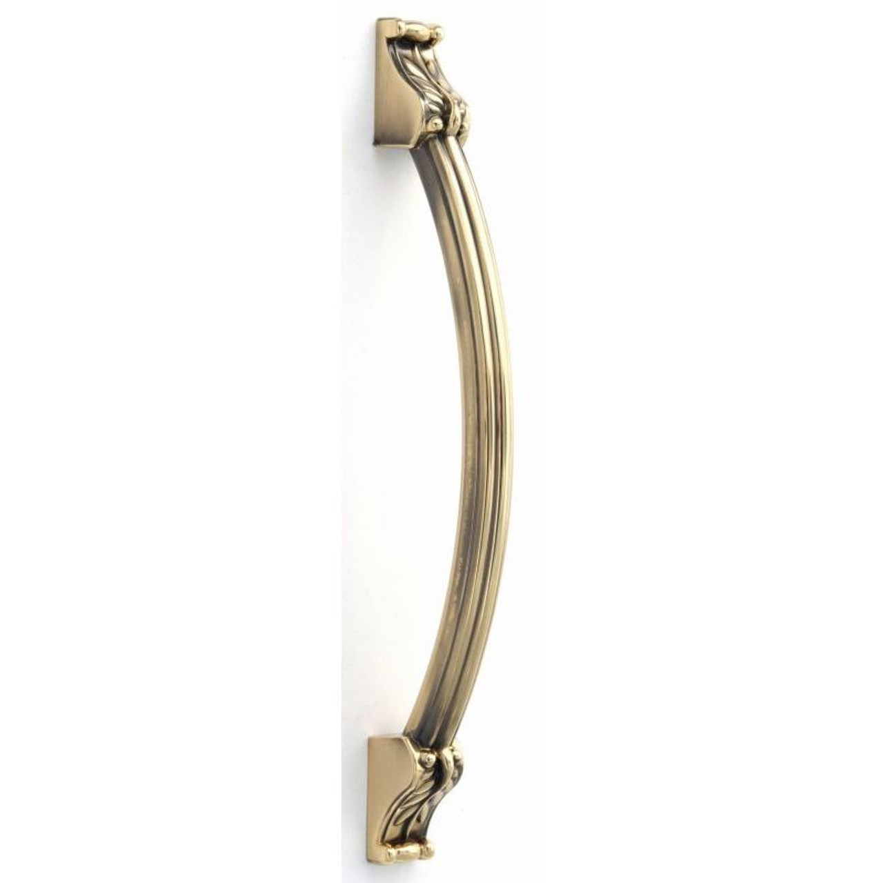 Alno Fiore D1476-8-PA Appliance Pull Traditional in Polished Antique