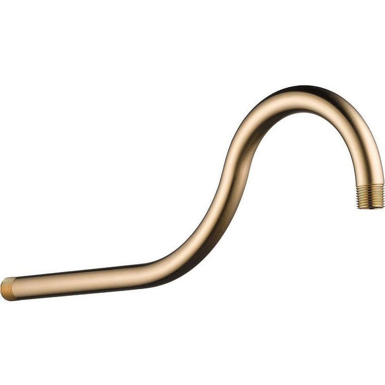 16in Shower Arm in Champagne Bronze
