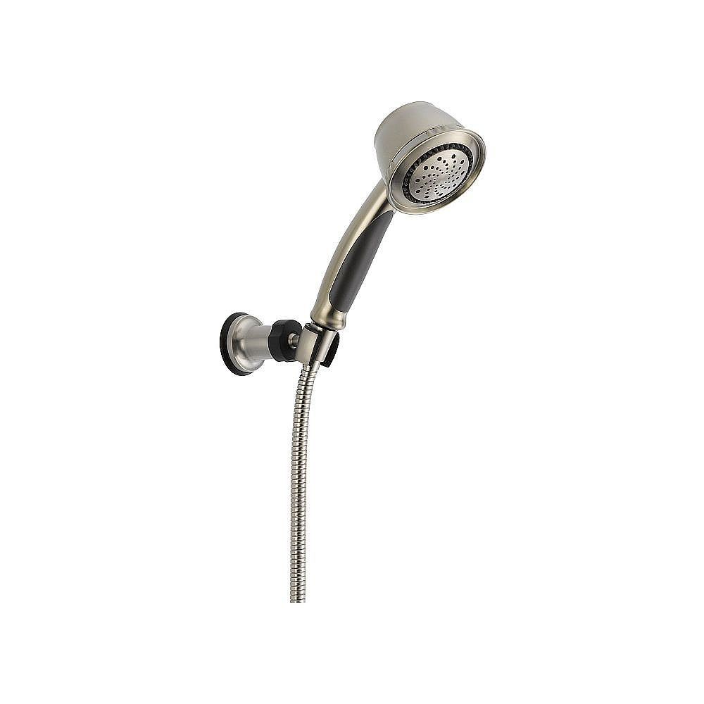 Premium 5-Setting Adjustable Wall Mount Hand Shower in Brilliance Stainless