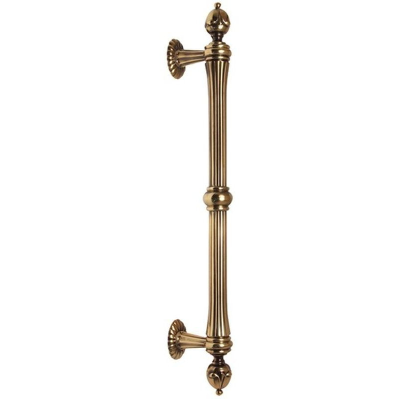Alno Ornate D6929-8-PA Appliance Pull Traditional in Polished Antique