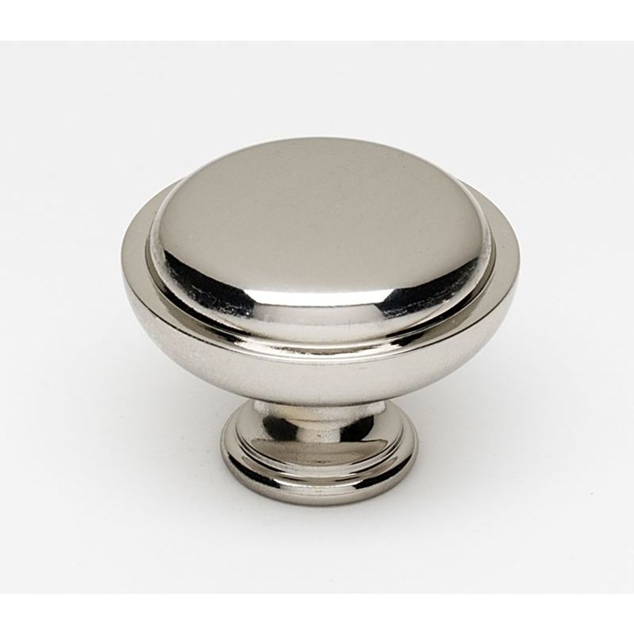A1146-PN Knob Traditional 1-1/2-in in Polished Nickel A1146-PN Knob Traditional 1-1/2-in in Polished Nickel