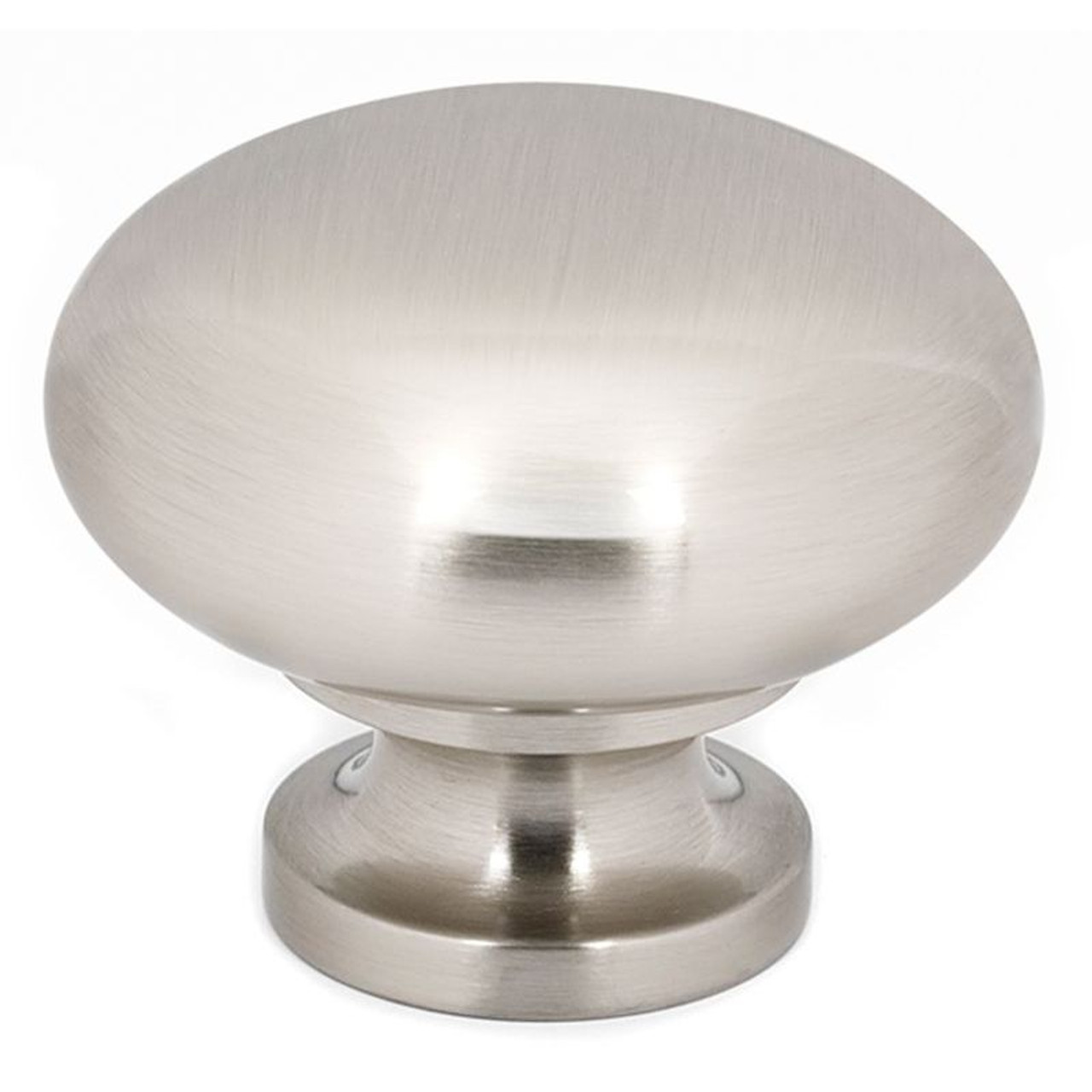 A1136-SN Knob Traditional 1-3/4-in in Satin Nickel A1136-SN Knob Traditional 1-3/4-in in Satin Nickel