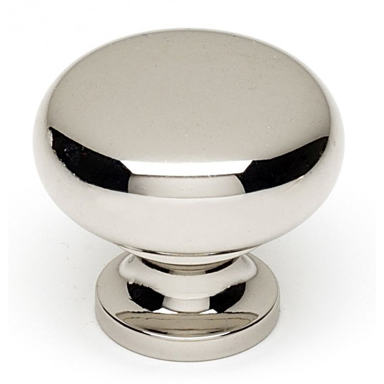 A1134-PN Knob Traditional 1-1/4-in in Polished Nickel A1134-PN Knob Traditional 1-1/4-in in Polished Nickel