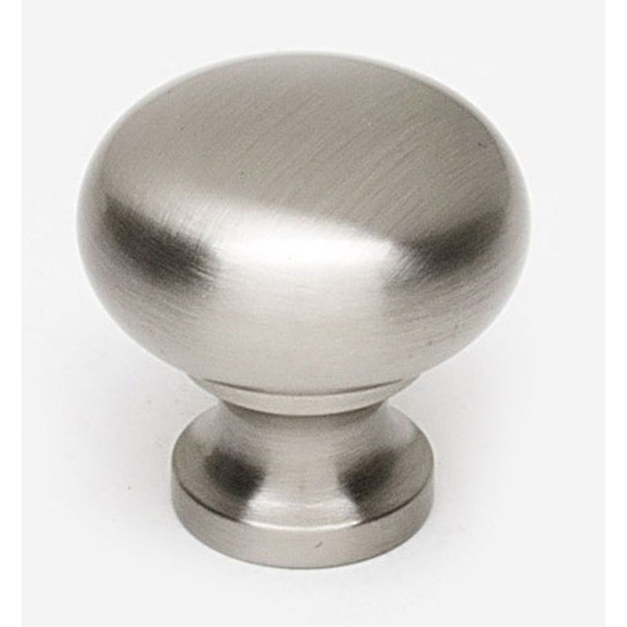 A1066-SN Knob Traditional 3/4-in in Satin Nickel A1066-SN Knob Traditional 3/4-in in Satin Nickel