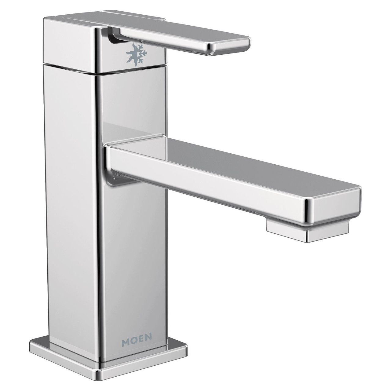 Single Handle Bathroom Sink Faucet in Chrome