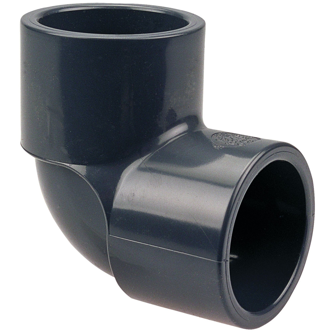 Nibco CA06800-B5 4507 2 1/2 SOC 90 ELL PVC 80, Socket 90 Degrees  Elbow S x S - PVC Schedule 80, 4507  - Box of 5