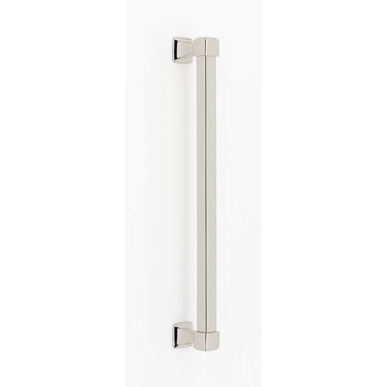 Alno D985-12-PN Cube Appliance Pull Modern in Polished Nickel