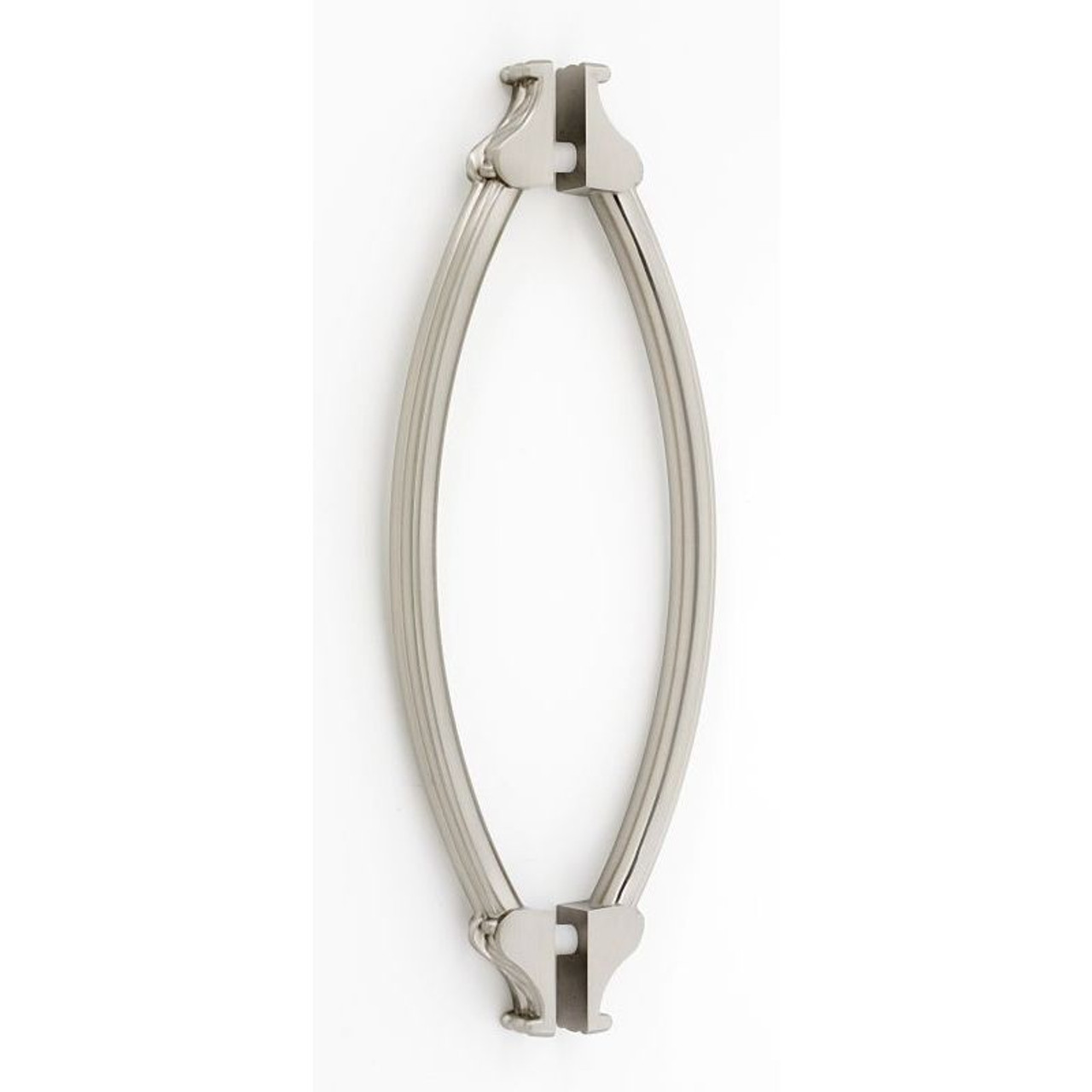 Alno Fiore G1476-8-SN Back-to-Back Pull Traditional in Satin Nickel
