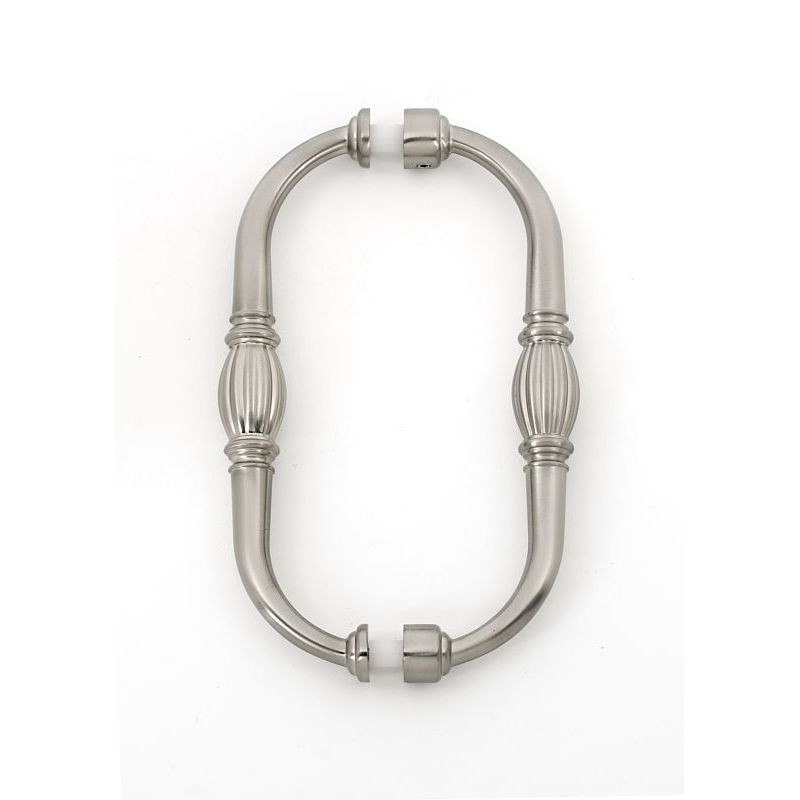 Alno Tuscany G234-6-SN Back-to-Back Pull Traditional in Satin Nickel