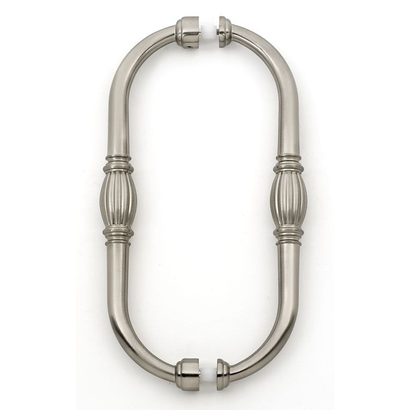 Alno Tuscany G234-8-SN Back-to-Back Pull Traditional in Satin Nickel