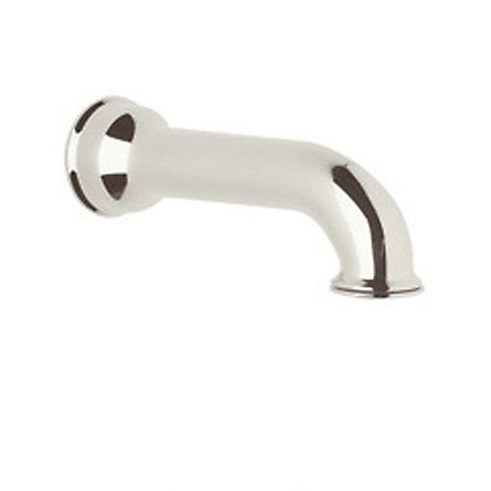 Rohl AC24-PN 7in Non Diverter Tub Spout in Polished Nickel