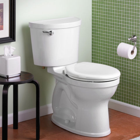 Two-Piece Right Height Round Front 1.28GPF Toilet with Right Hand Trip Lever and 12-in Rough-In