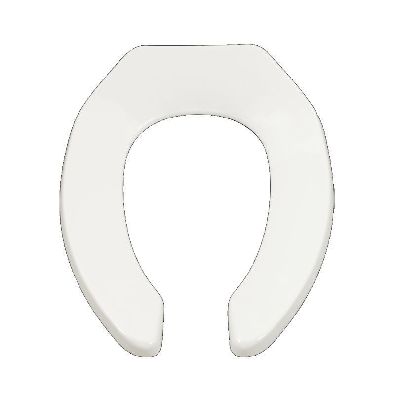 Open Front Everclean Seat without Cover in White