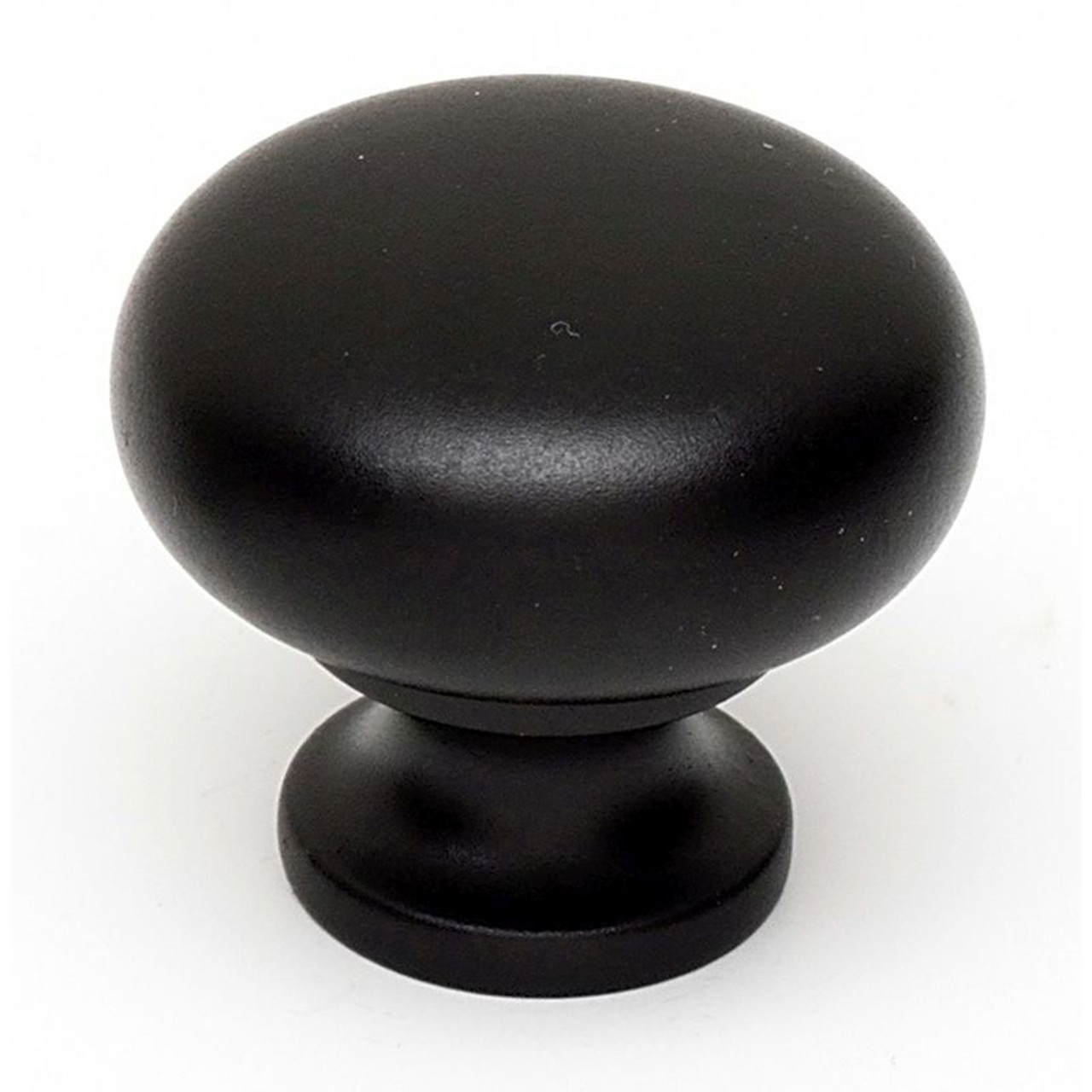 A1134-MB Knob Traditional 1-1/4-in in Matte Black A1134-MB Knob Traditional 1-1/4-in in Matte Black