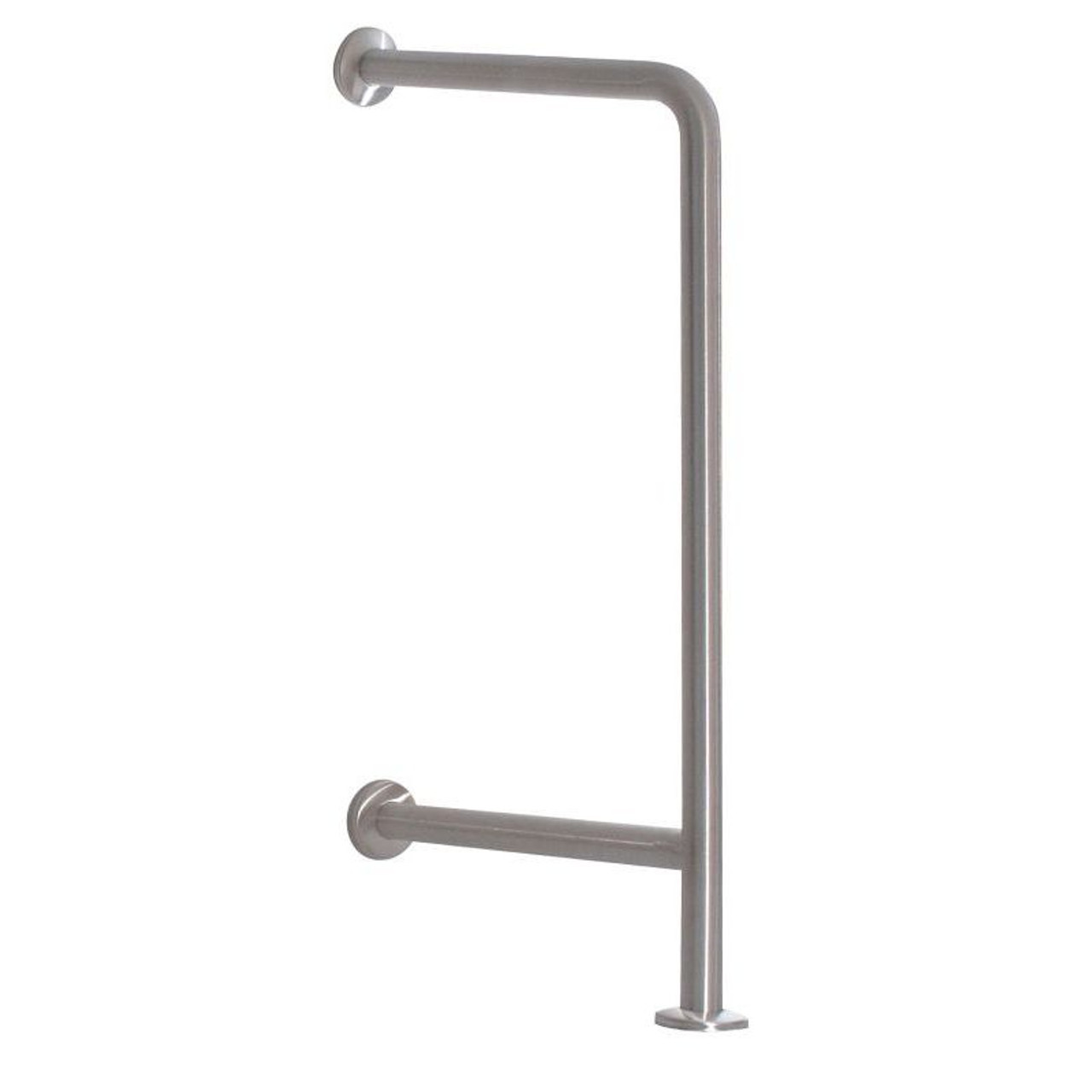 34-5/8-in H Stainless Steel Concealed Wall Mount Grab Bar, Satin 34-5/8-in H Stainless Steel Concealed Wall Mount Grab Bar, Satin