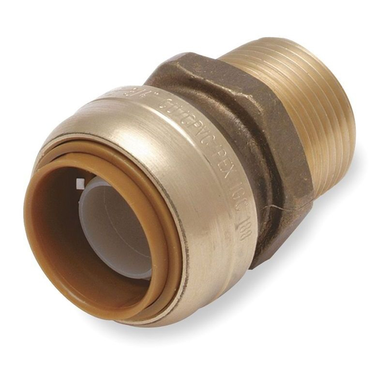 Brass Ball Valve, Push to Connect, 3/4-in Brass Ball Valve, Push to Connect, 3/4-in