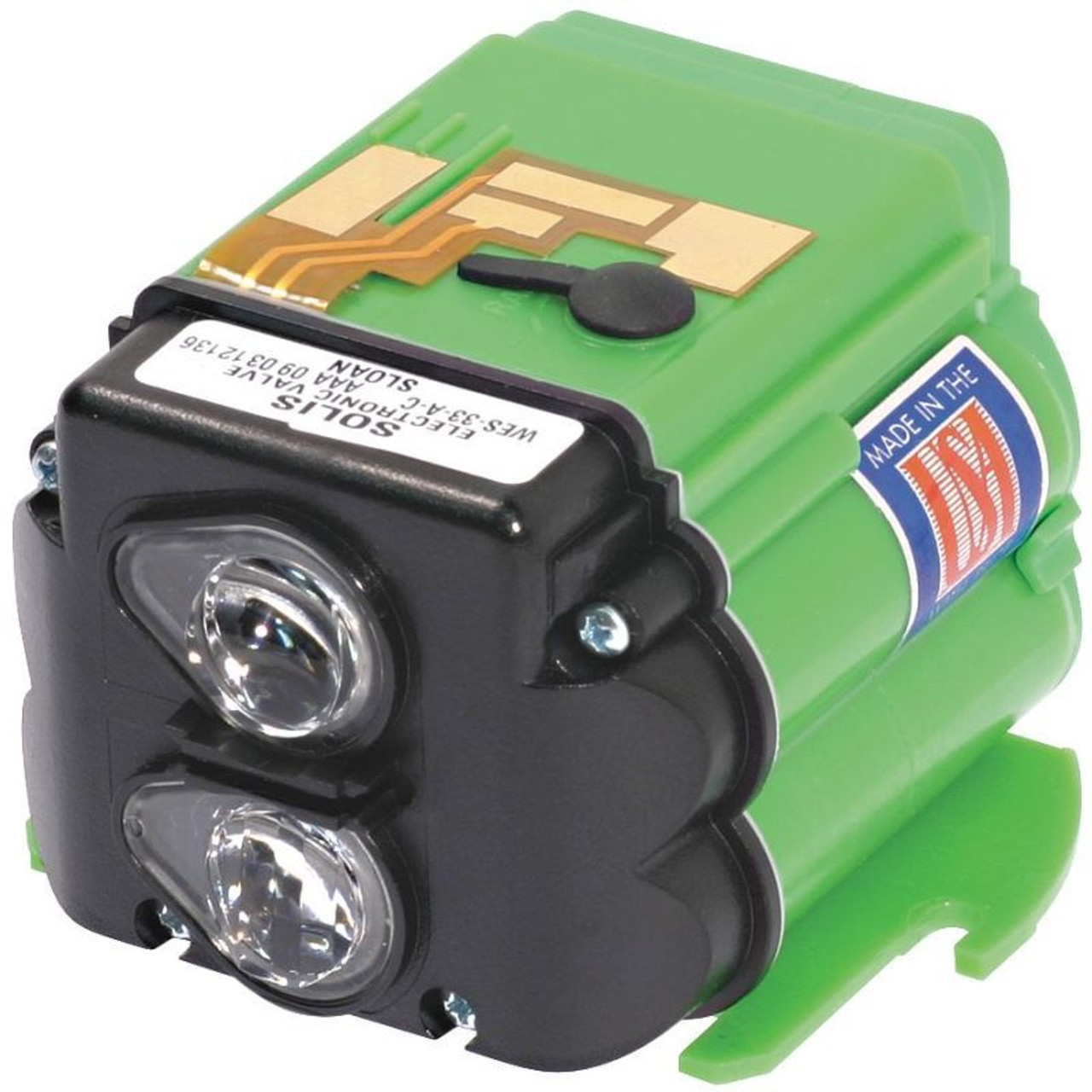 Sloan Solis 8111-1.28 Automatic Flush Valve, Toilet Fixture Type, Solar with (4)AA Batteries, 1-in Inlet Size Sloan Solis 8111-1.28 Automatic Flush Valve, Toilet Fixture Type, Solar with (4)AA Batteries, 1-in Inlet Size